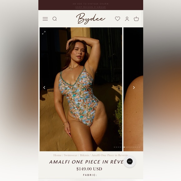 Bydee Amalfi One Piece in “Algere” Print - Picture 5 of 6